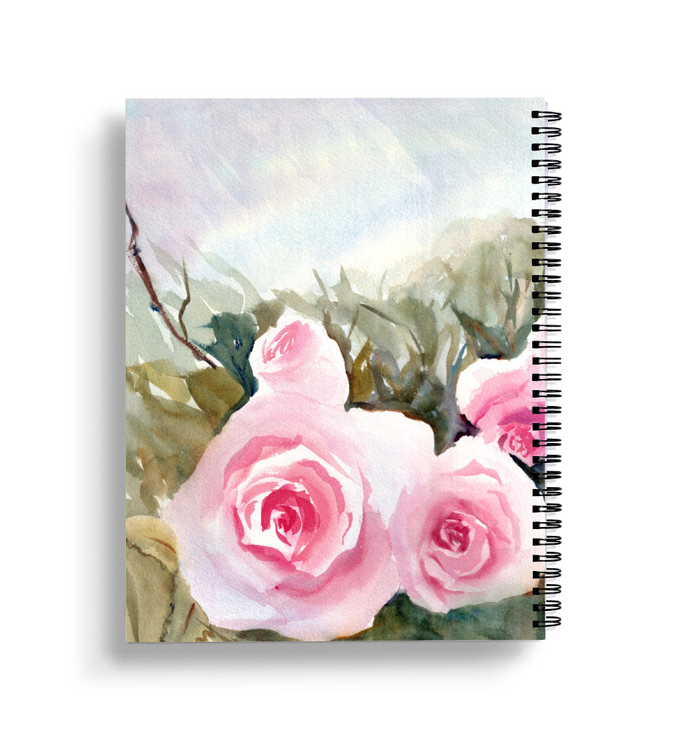 Wild and Free Spiral Lined Notebook