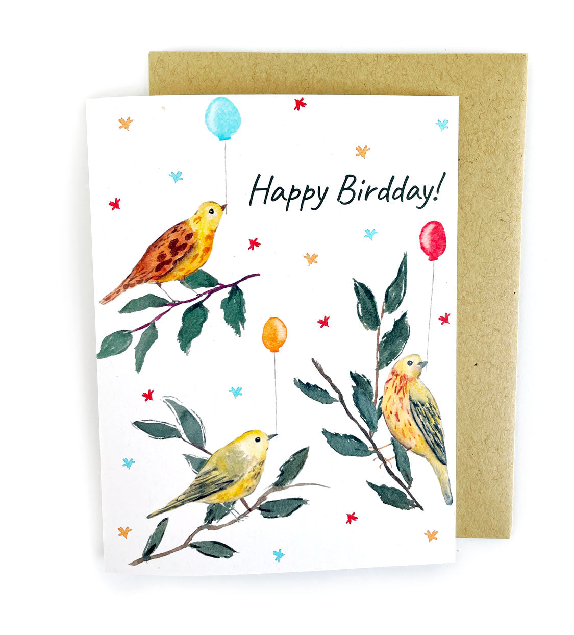 Birds and Berries Birthday Gift Set