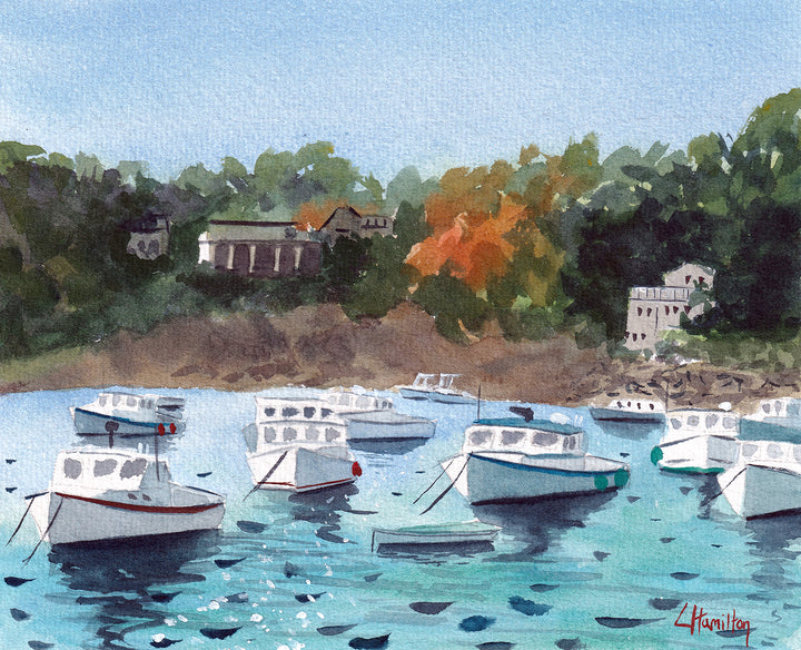 Perkins Cove Art Print
