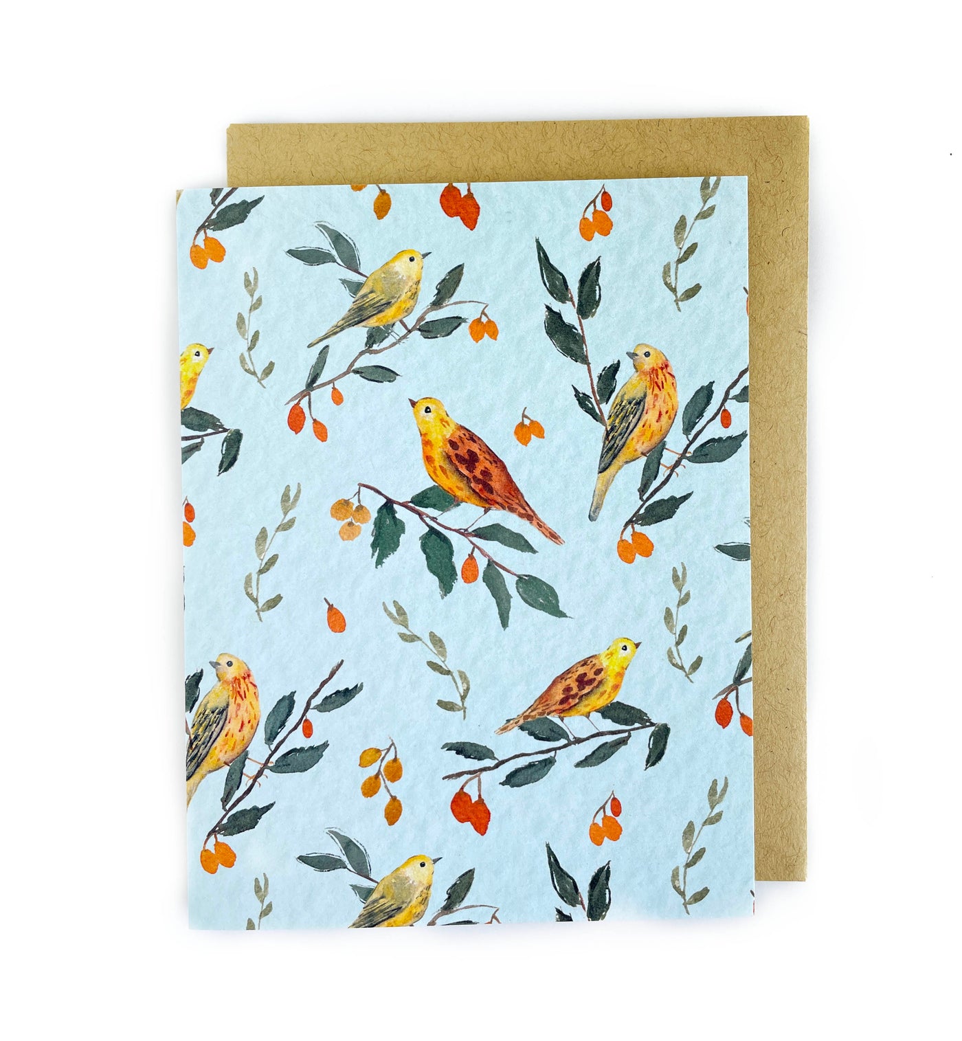 Birds and Berries Everyday Card