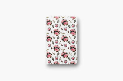 Pink Roses Everywhere Small Notebook