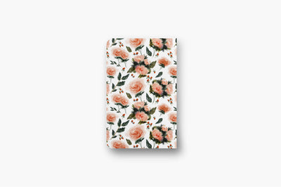 Blush Bold Roses Small Notebook